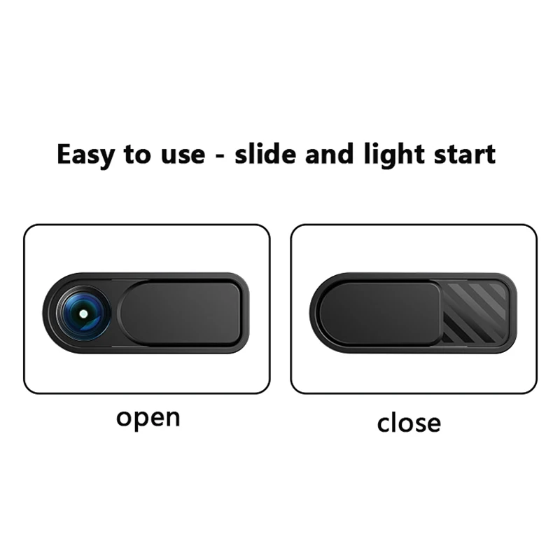 Webcam Cover Mobile Computer Lenes Camera Cover For Iphone/Samsung/Ipad Anti-Peeping Protector Shutter Slider Privacy Sticker