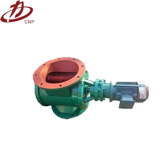 Cast iron airlock valve dust collector discharge valve