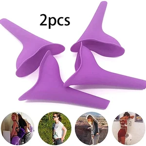 Tragbares Silikonurinal für Frauen, die zu Fuß weiblicher Urinal Urininal sauer sind 12 Hauptverkaufsfrau Urin - №6