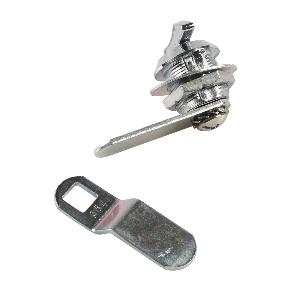 2 PCS RV Compartment Latch, Thumb Operated Offset Cam Lock, Non-Locking Thumb Turn, For RV Compartment Camper Storage Door