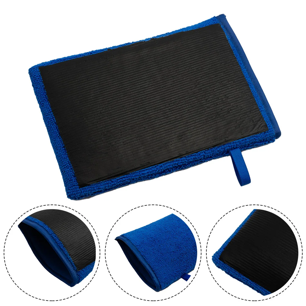 Reusable Car Premium Clay Mitt Glove For Detailing Polish Clay Bar Blue 140*220mm Cleaning Tools Car Wash Gloves