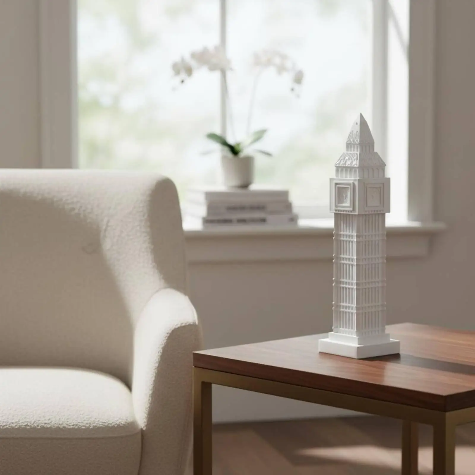 Pisa Tower Resin Building Figurine for Home Accent Decor Leaning Structure Model for Office Desk Bookshelf European Ornament