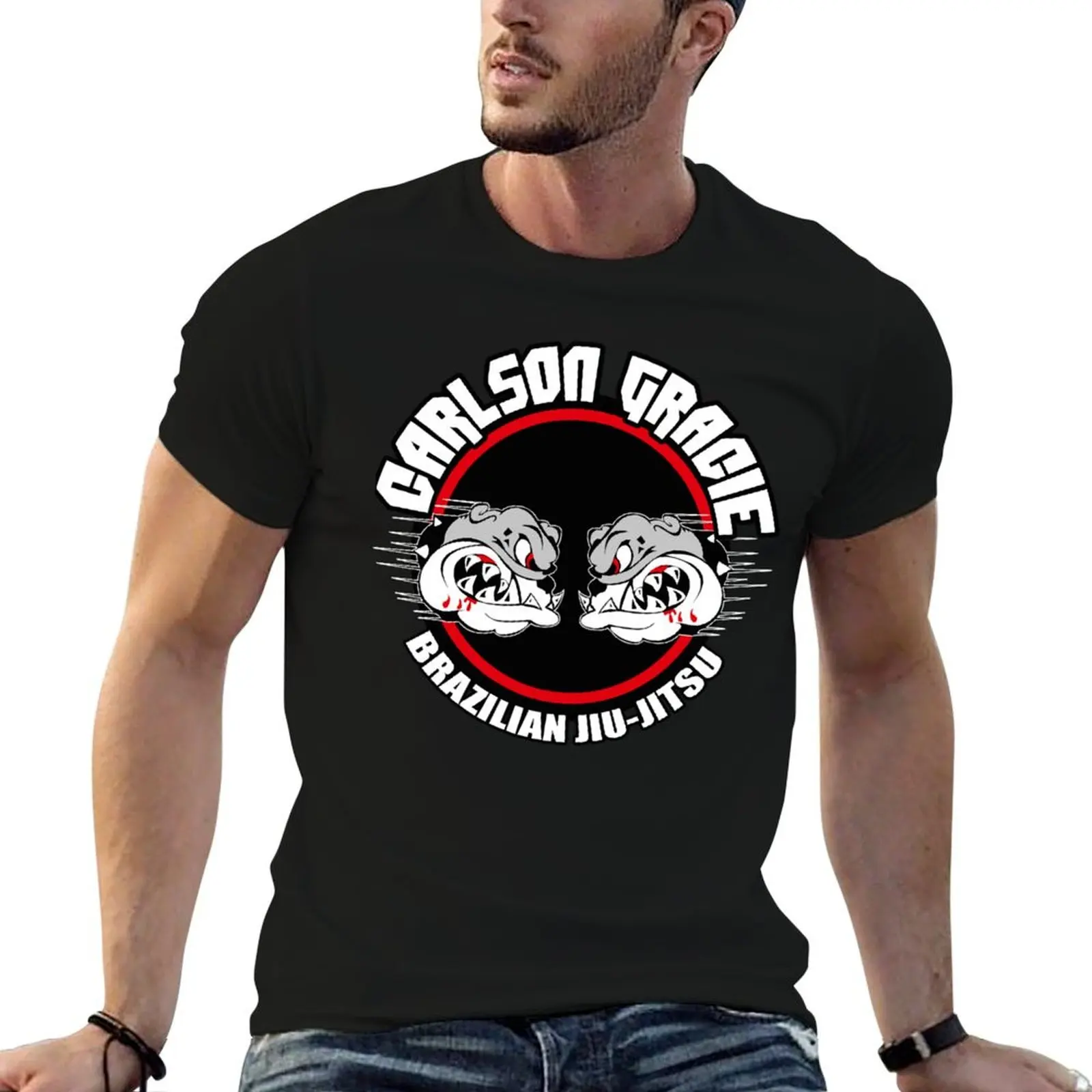 Carlson Gracie Brazilian Jiu-Jitsu Martial arts T-Shirt Breathable Travel T-Shirt