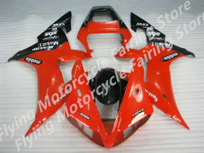 Nn-Hot red black YZF R1 02-03 YZF - R1  2002-2003 YZF1000 YZF R1 02 03 2002 2003 high quality motorcycle for Yamaha