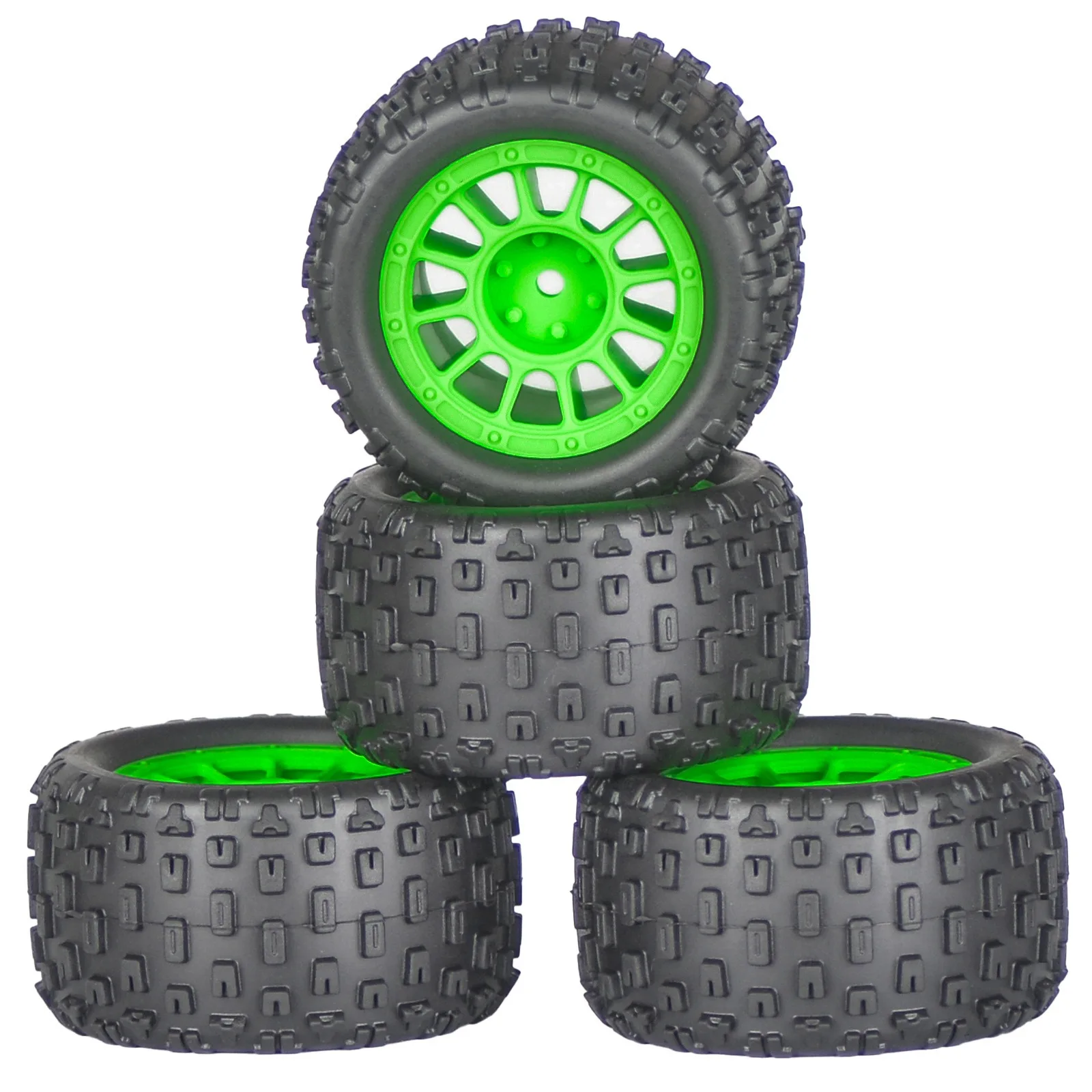 Neumáticos 1/18 RC para ARRMA 1/18 TYPHON GROM y GRANITE – Opciones duraderas, de alto agarre y multicolores