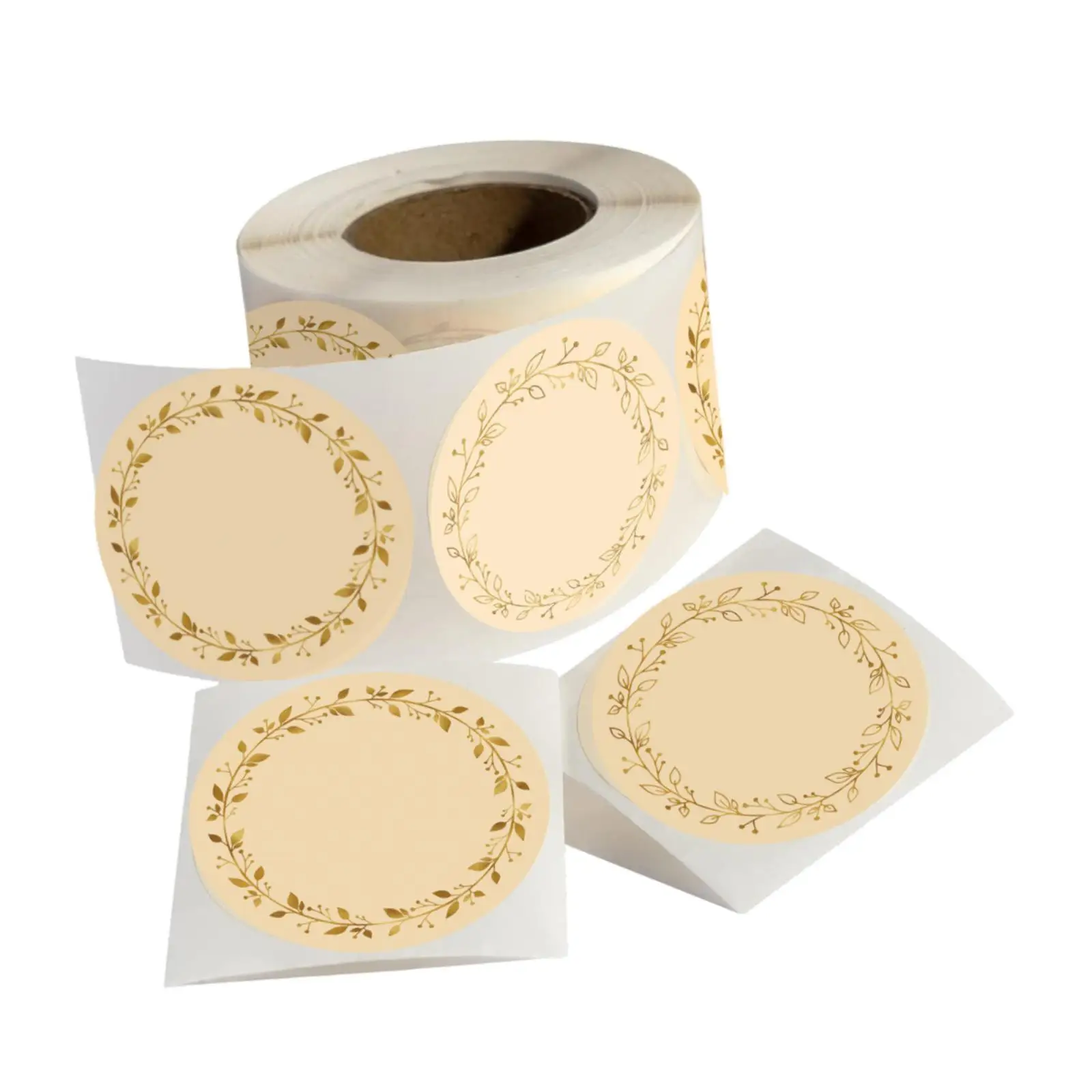200 Pieces Sealing Labels Blank Labels Gifts Jar Labels Food Labels for Crafts Jam Tubes Letter Gift Packaging Greeting Cards