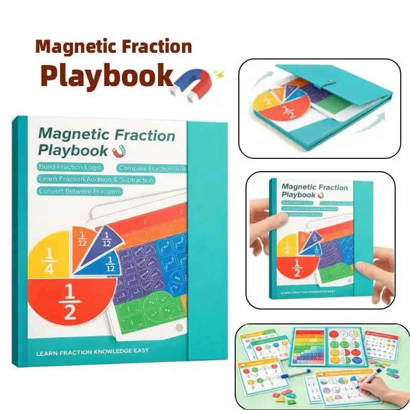 manual-de-fracoes-magneticas-quebra-cabeca-educacional-de-fracoes-magneticas-com-pecas-e-circulos-equipamento-demonstrador-de-fracoes-com-disco-magnetico