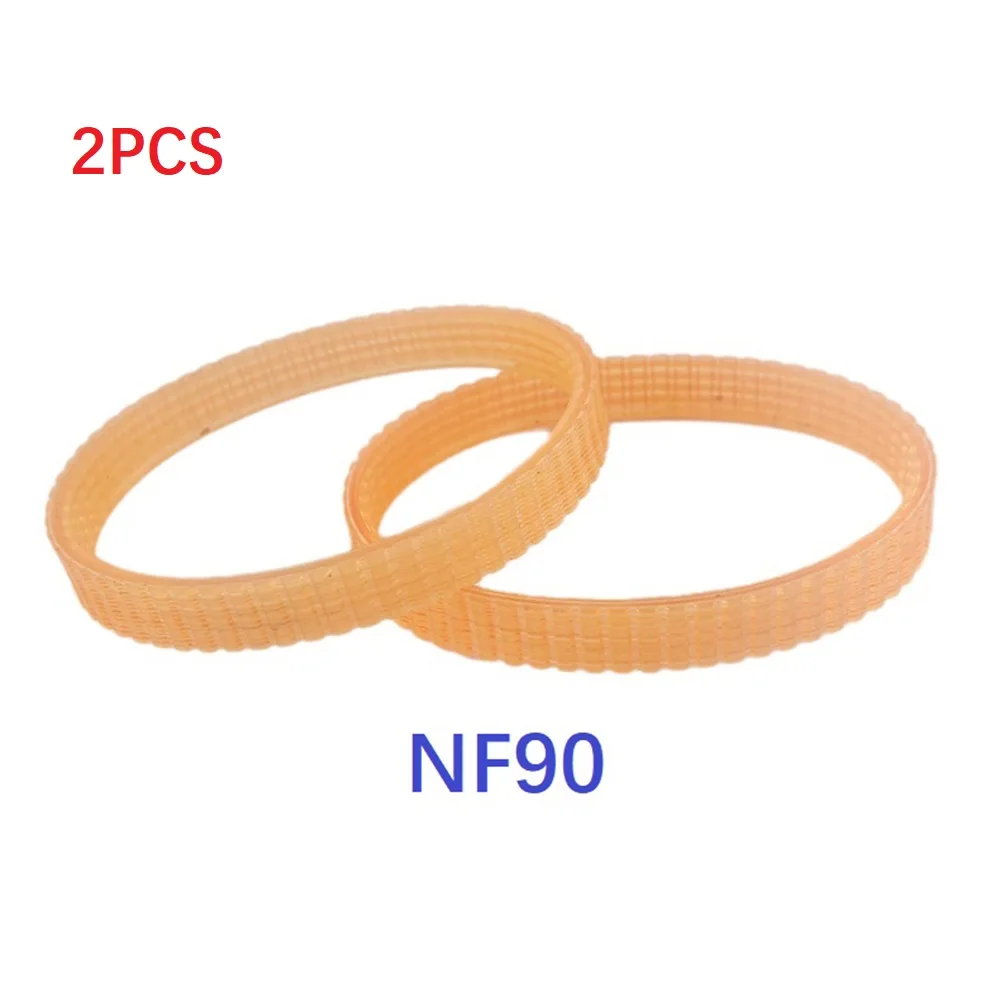 Electric Planer Belt Drive Belt 255mm 2PCS For NF90 NF90 Model Polyurethane Power Tool Accessories High Quality