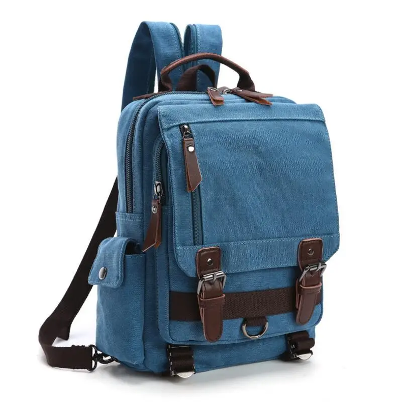 Best Selling New Retro Canvas Backpack Casual Ol Men And Women Shoulder Bag Large Capacity Wear-Resistant Travel Bag Laptop Bags