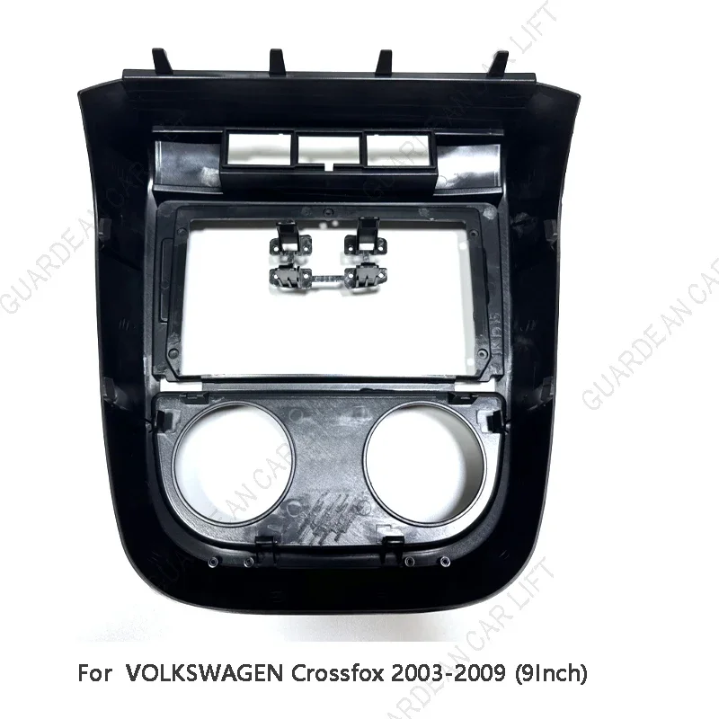 For VOLKSWAGEN SpaceFox 2003-2009 9Inch Car Radio Fascias Android Stereo Player 2Din Head Unit Panel Dash Frame