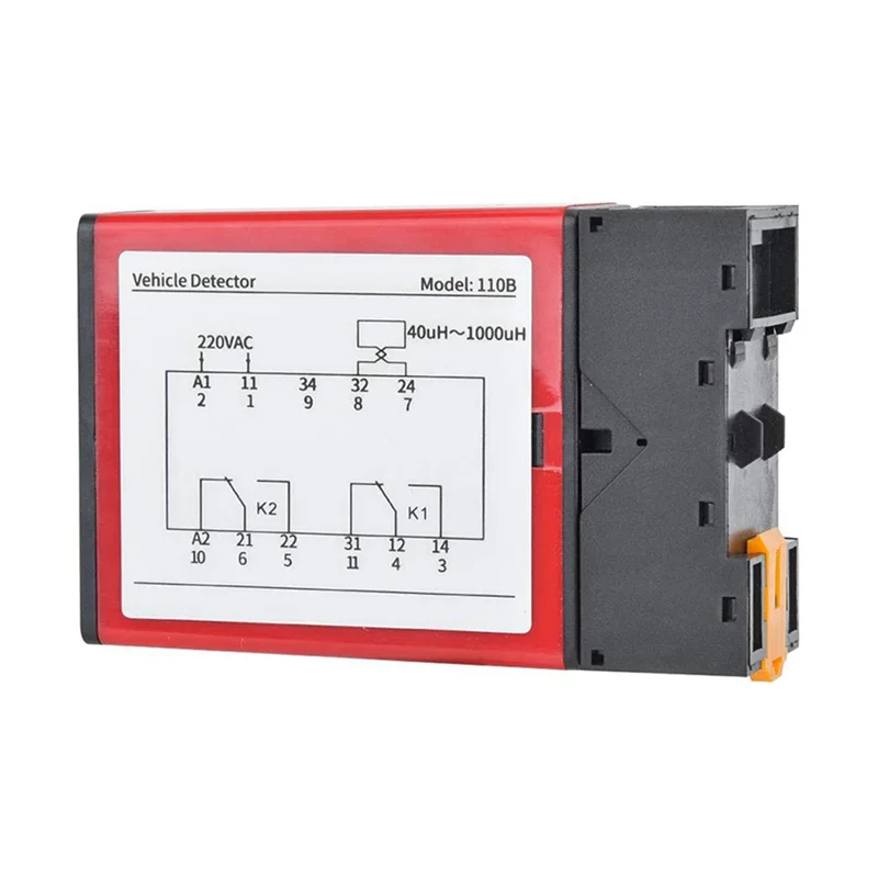SQPP-3X 110B Rilevatore di veicoli AC220V Rilevatore di loop induttivo per veicoli a canale singolo per controllo accessi parcheggio auto