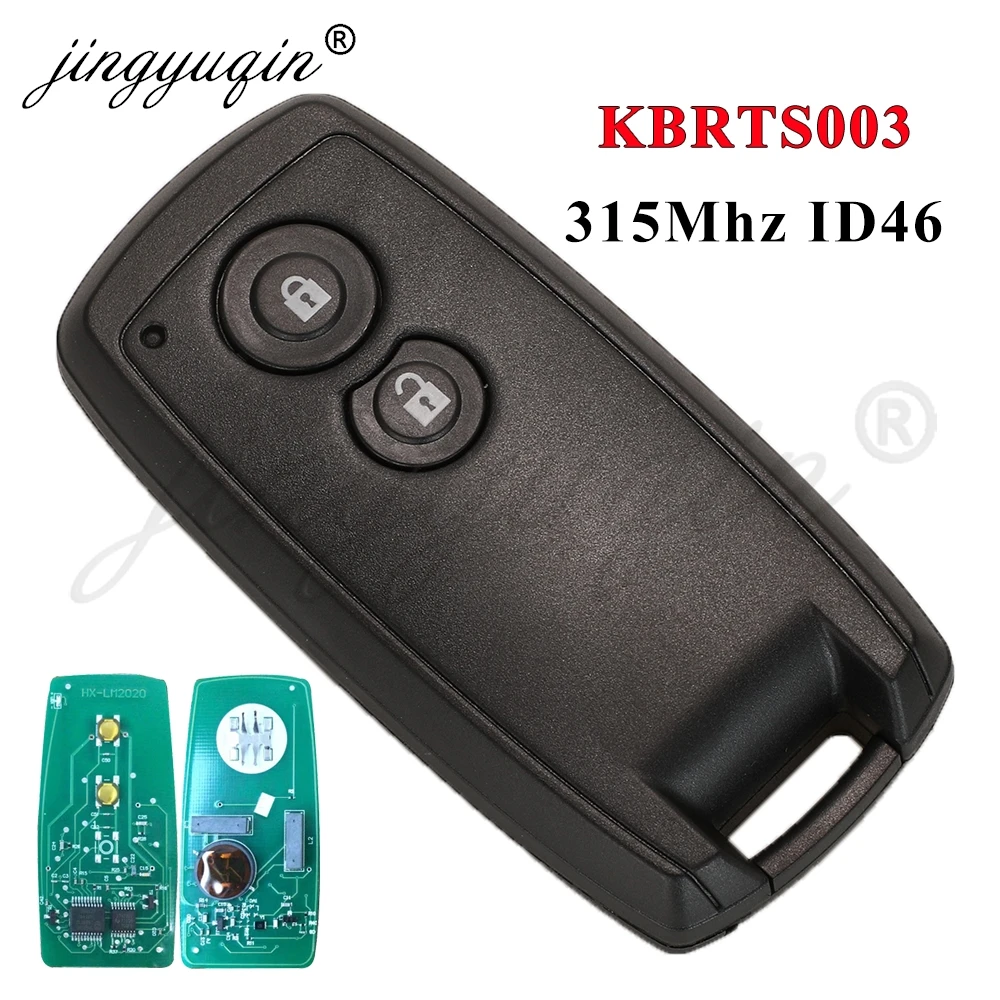 

Jingyuqin автоматический умный дистанционный брелок для Suzuki Swift SX4 Grand Vitara 315 МГц ID46 чип HU133 KBRTS003 CMIT ID: 2005DJ0233 2 кнопки