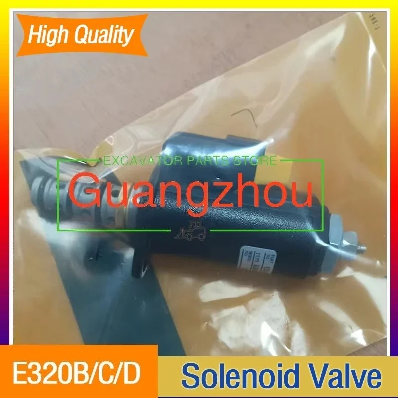 

Excavator Engine Parts New for 111-9916 121-1490 121-1491 Wholesale Price E320B E320C E320D Hydraulic Solenoid Valve