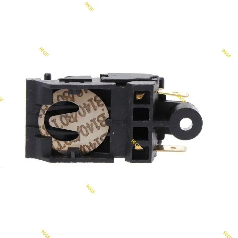 96GF 1PC 16A Electric Kettle Thermostat 2 Pin Terminal Kitchen Appliance Parts
