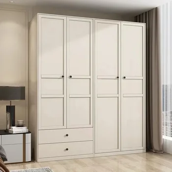 단단한 나무 옷장 스탠드 침실 어린이 옷, 여아 옷장, 유럽 서랍, Schrank Schlafzimmer 침실용 가구