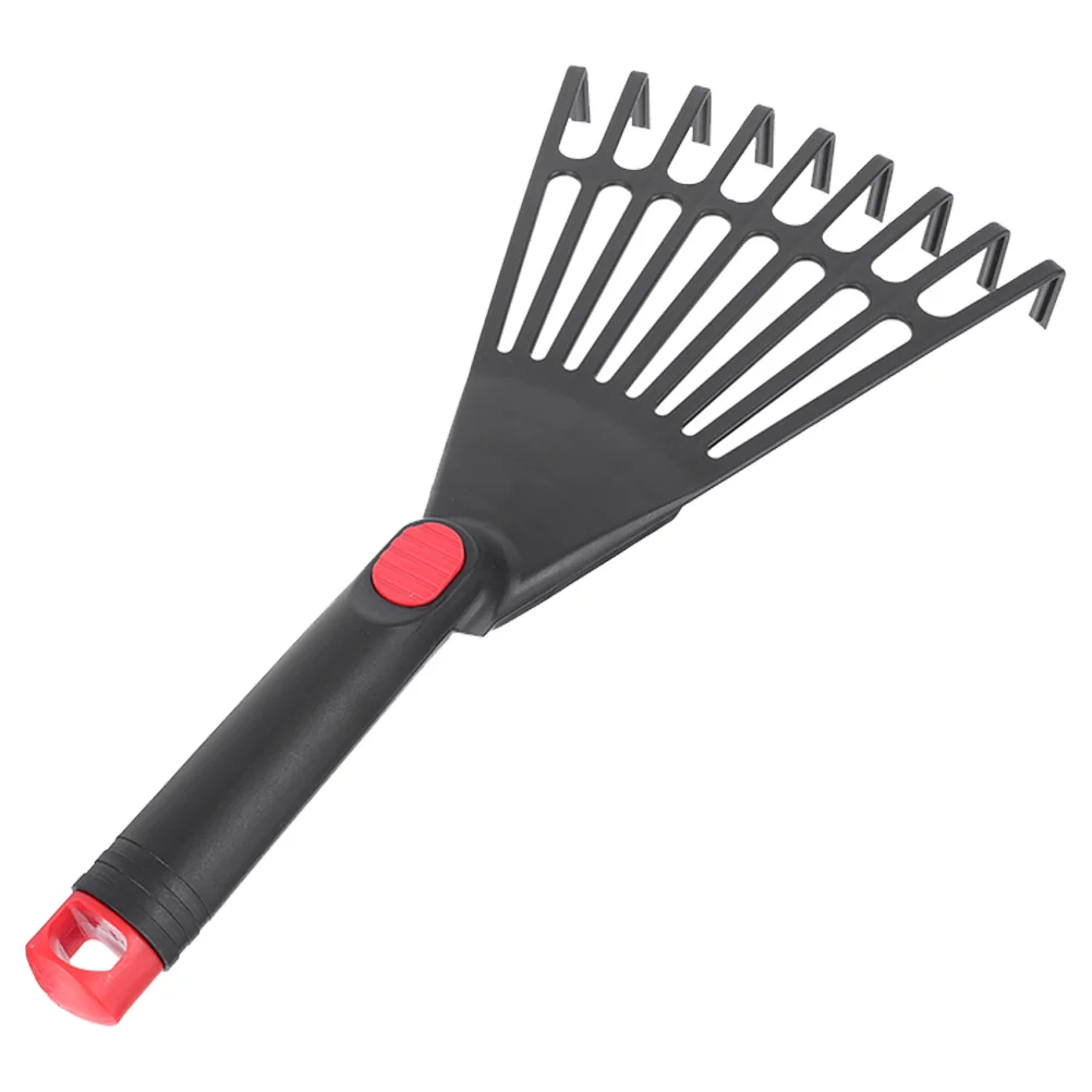 

Garden Rake Artificial Outdoor Plants Leaf for Small Gardening Head Plastic with Handle Travel