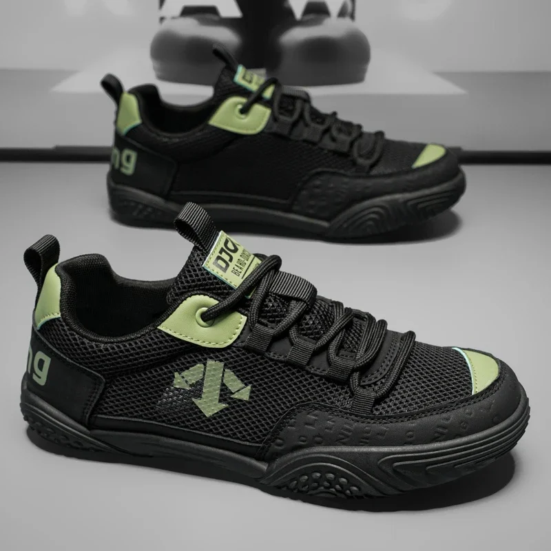 

Кроссовки мужские дизайнерские спортивные туфли 2025 Высококачественная обувь для отдыха модная повседневная сетчатая дышащая обувь на платформе с увеличенной внутренней стороны