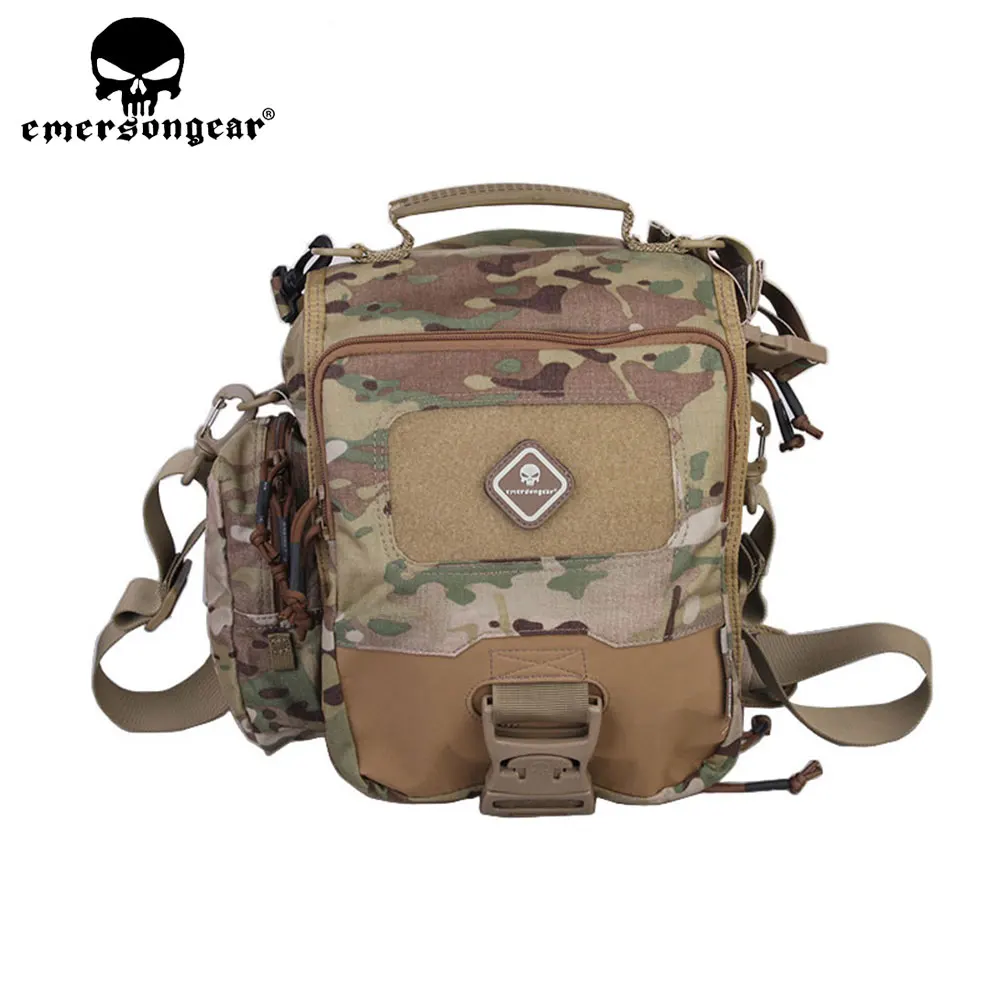 Emersongear Tactical Tablet Notebook Medium Messenger Bags Outdoor Travel Crossbody Bag Airsoft Hunting Shoulder Pouch