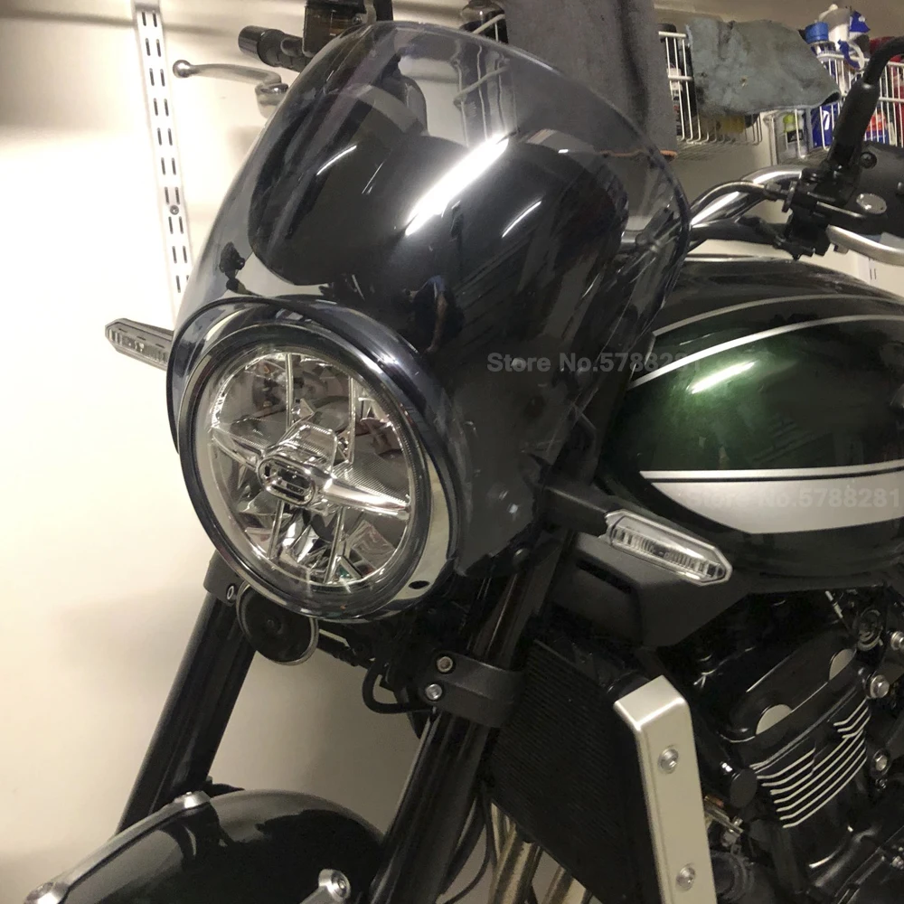 Cupolino Parabrezza Per Kawasaki Z900RS Z900 RS Cafe Racer 2018-2023 2024 Moto Parabrezza Vento Deflettore Copertura