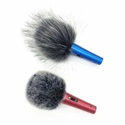 Blue Mantis Dead Cat Windshield Outdoor Artificial Fur Wind Microphone Cover Muff Windscreen  For Shure SM58 BETA58 PG58