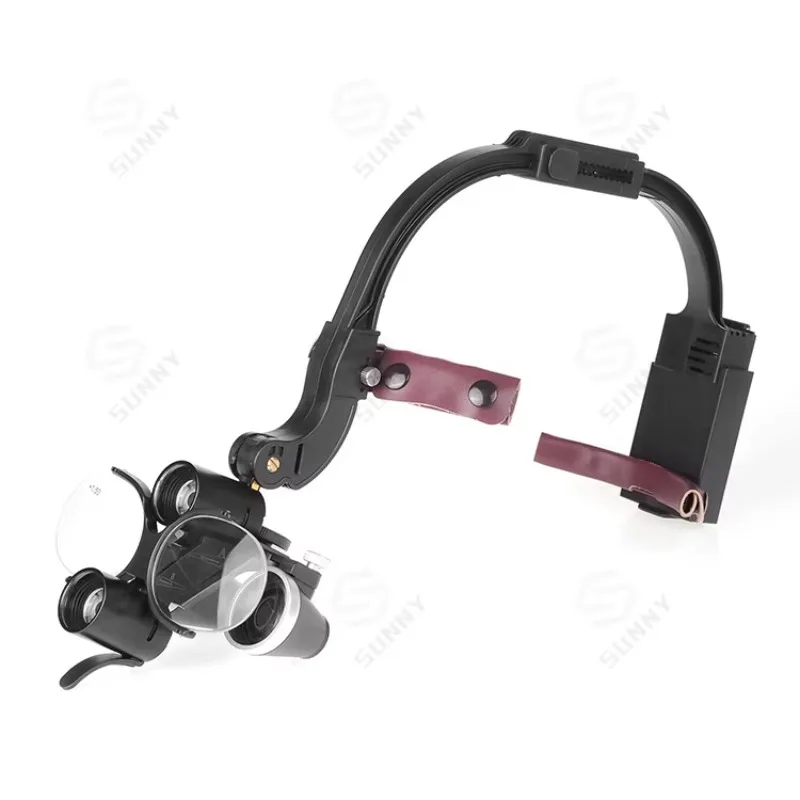 2.5X 3.5X Loupes with LED Headlight Medical Magnifying Headlamp for Dentist Clinical Use