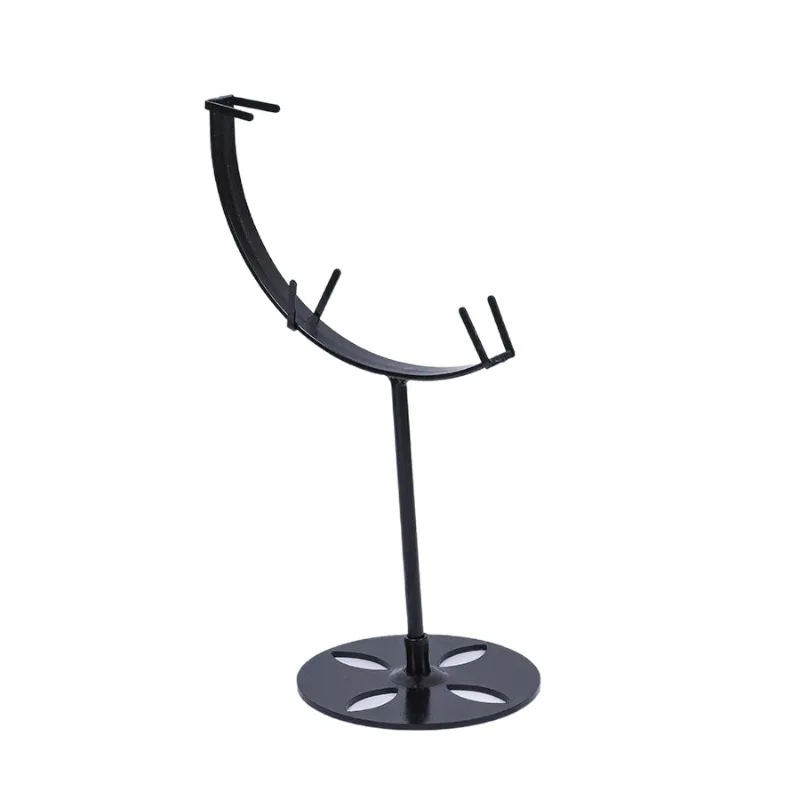 

Electroplated crescent crystal rough stone carving moon display fixed storage