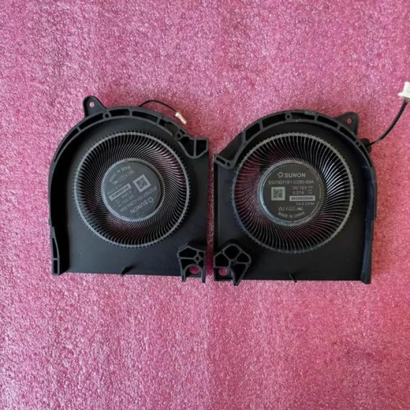 

Y+New CPU & GPU Cooling Fan DC12V For Dell G15 5530 G16 7630 Laptop