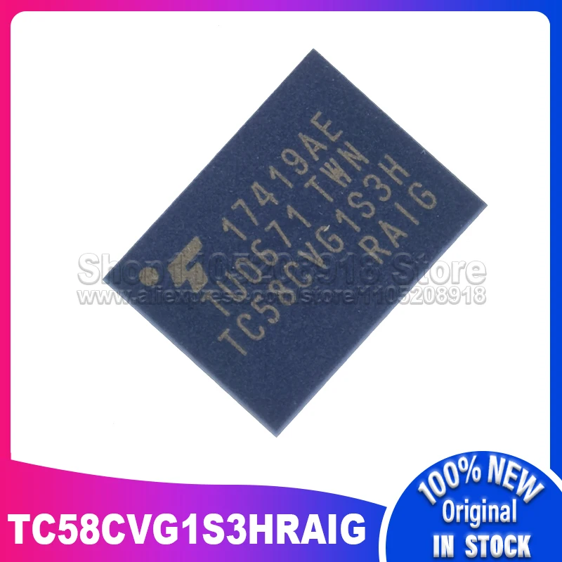 

5 шт./лот TC58CVG1S3HRAIG TC58CVG1S3H TC58CVG1S3 RAIG SON8 100% новый спотовый запас