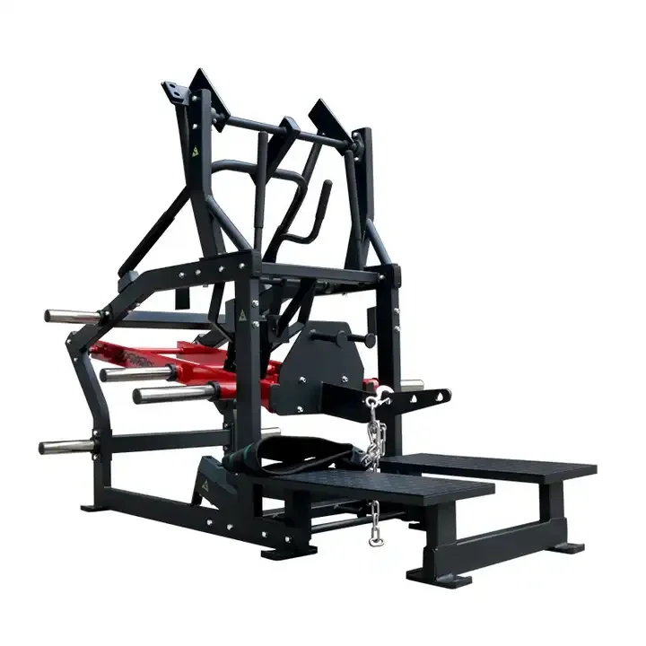 Commercial strength plate loaded belt squat machine for gym club