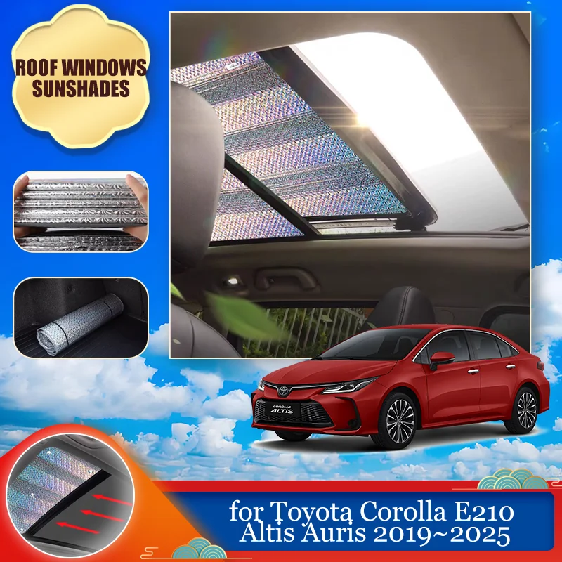 

Автомобильный солнцезащитный козырек на крышу для Toyota Corolla E210 Altis Auris 2019 ~ 2025 2020 2021 2022 2023 2024