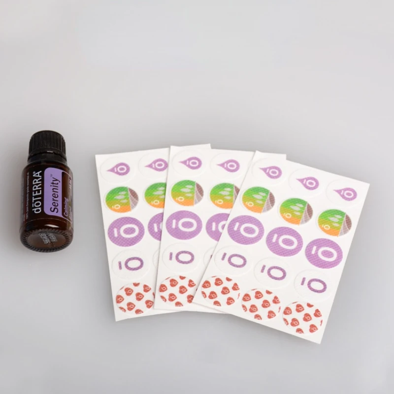 45Stickers/Set Essential Oil Diffuser Fragrance Stickers for Mask Essential Oil Diffuser Non-woven Fabric Anti-mosquito Stickers