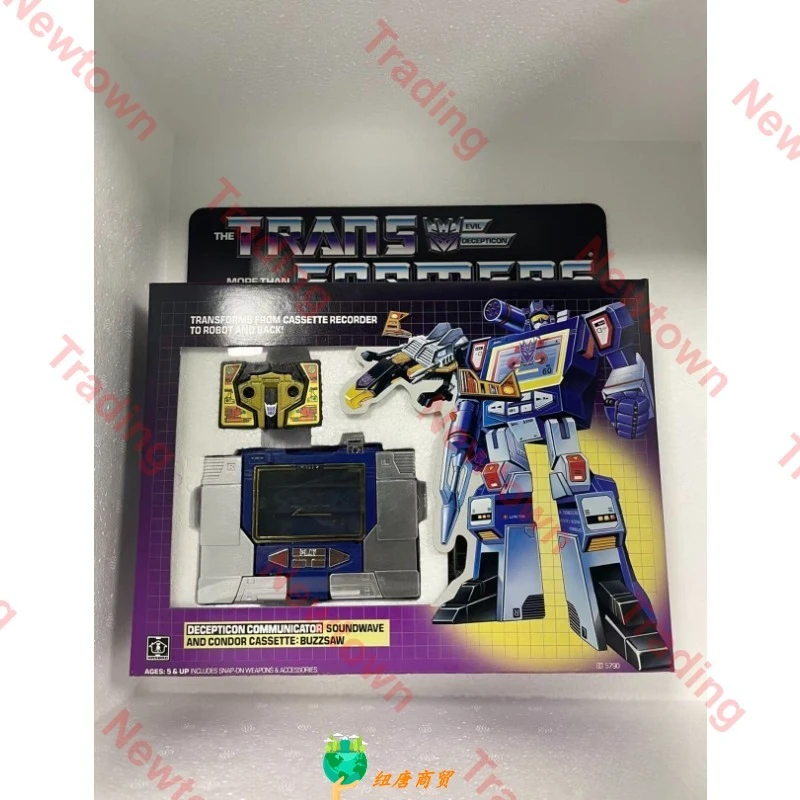 

В наличии Трансформация G1 Переиздание KO Звуковой отражатель Laserbeak и Frenzy Slamdance Фигурка Модель Коллекция игрушек Подарок