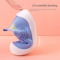 Spring Summer Toddler Shoes Breathable Knitted Kids Sneakers Boys Slip-on Tennis Shoes Girls Soft Non-slip School Casual Shoes 3