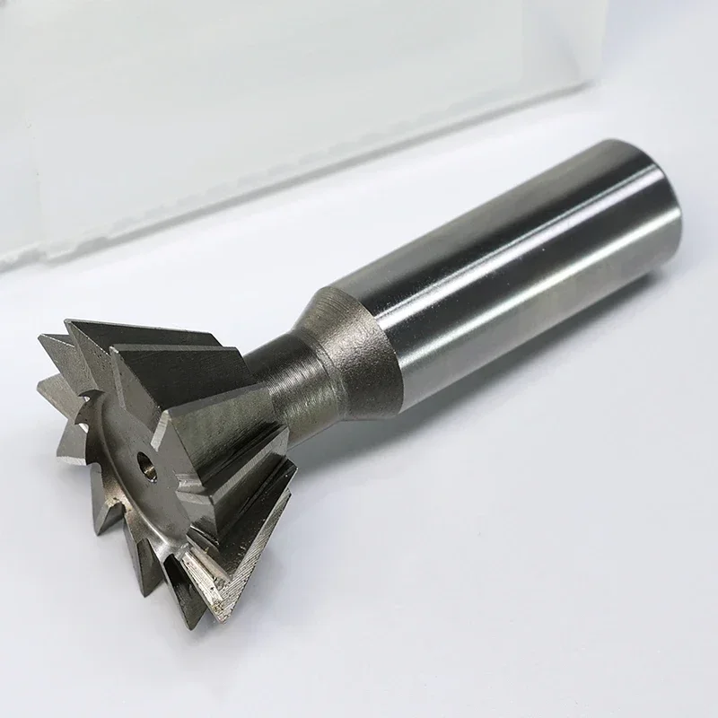 Hot Selling High Speed Steel Groove Milling Cutter 30*60mm/40*60mm/50*60mm/60*60mm Straight Shank Dovetail Groove Milling Cutter