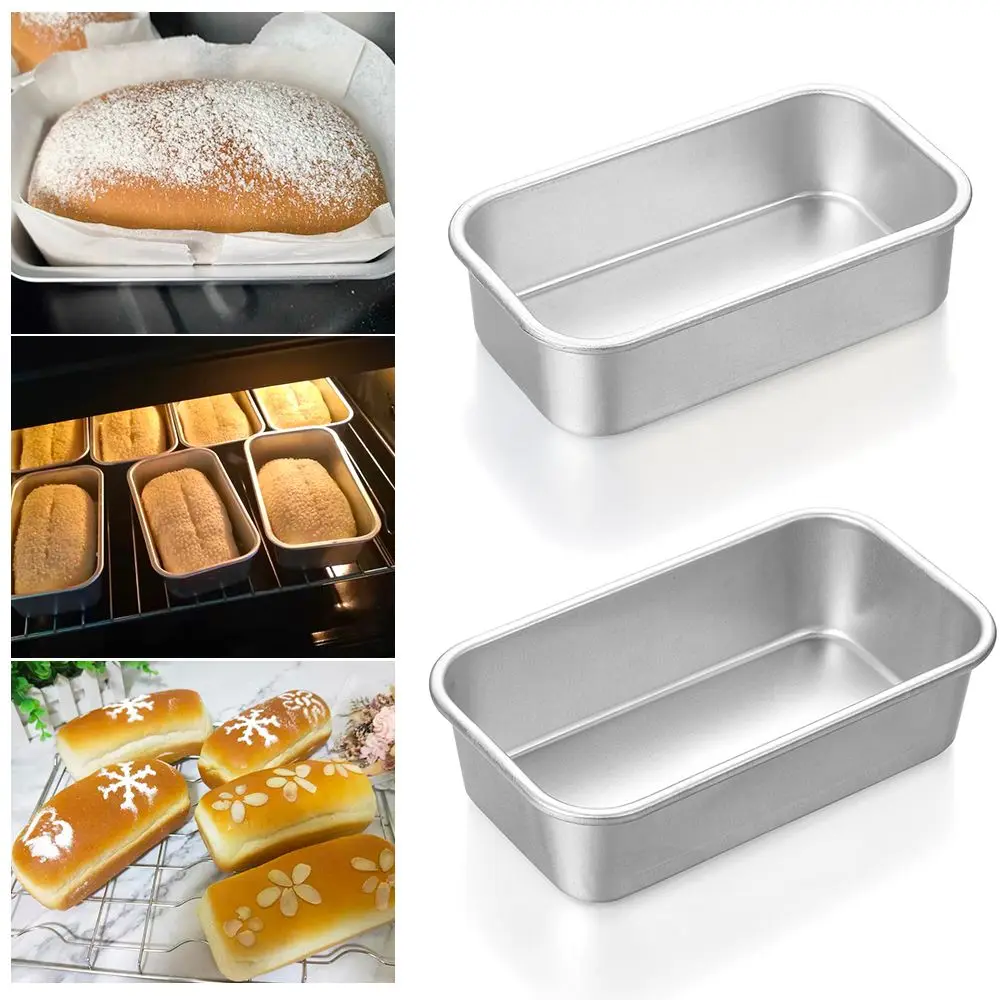 Loaf Pan Rectangle Toast Bread Mold Cake Mold Carbon Steel Loaf Pastry Baking Bakeware DIY Non Stick Pan Baking Supplies