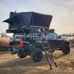 Tenda da tetto in alluminio con guscio rigido tenda da tetto per auto con guscio rigido portapacchi per 4 persone per pannello solare