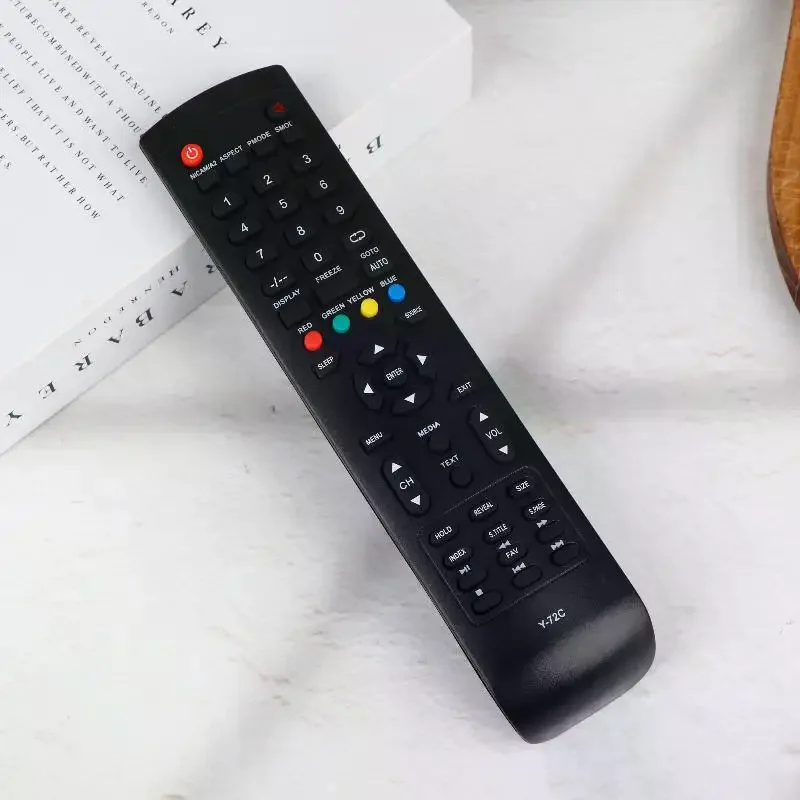 1Pcs Television Controller Smart TV Remote Control Replacement Accessories Remote Controller For Y-72C