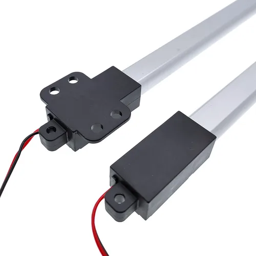 Imagen 2 del producto 1 Uds 150mm 200mm 12VDC Mirco Mini actuador lineal eléctrico 30N 60N 100N 120N 150N controlador de Motor varilla de empuje eléctrica Putter