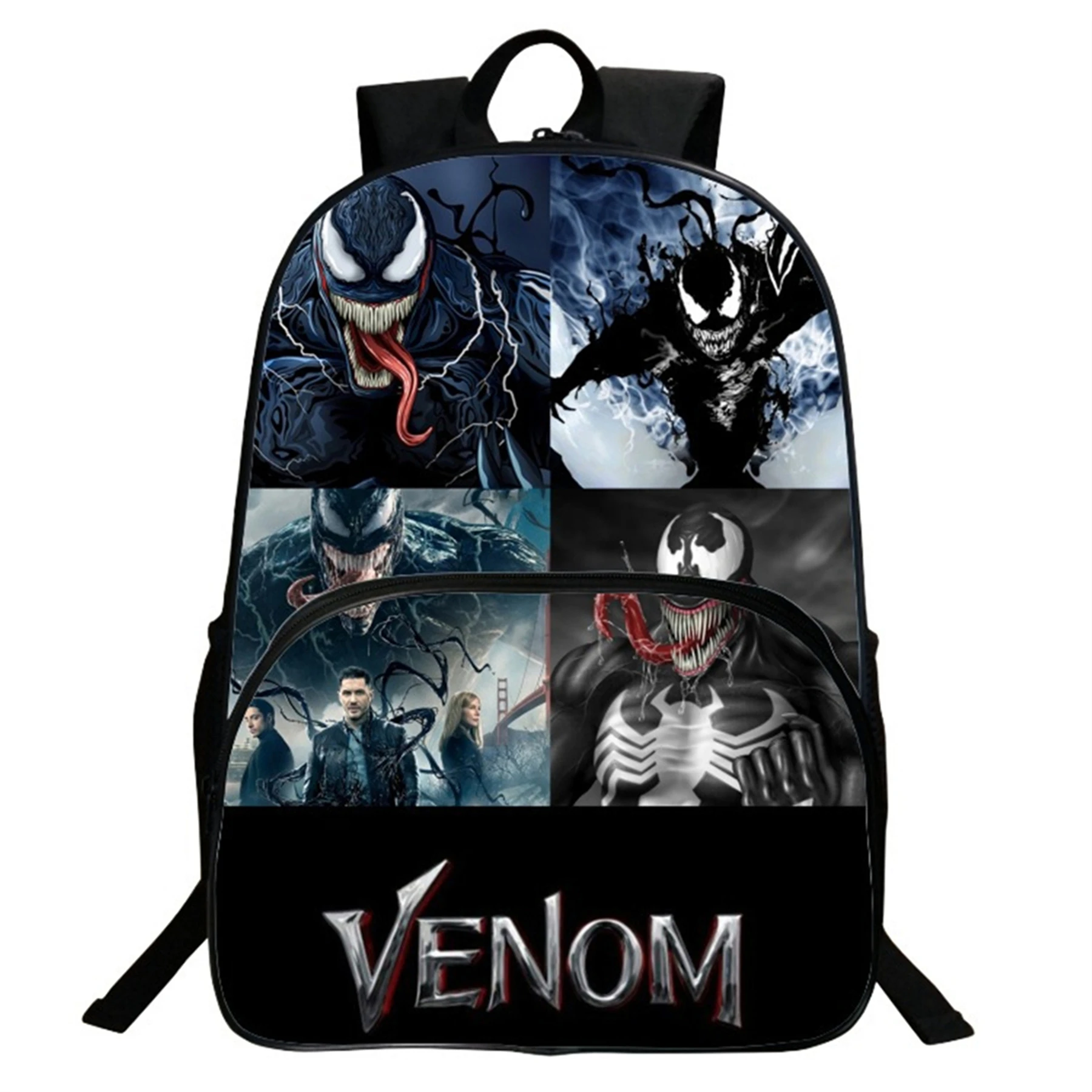 

Boys Girls Venom Waterproof Backpack-Lightweight School Bookbag Durable Laptop Bag-Rucksack for Student