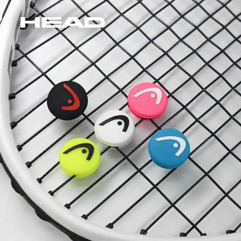 60Pcs HEAD Tennis Racket Shock Absorber Vibration Dampeners Anti-vibration Silicone Sports Accessories Durable Tennis Accessory