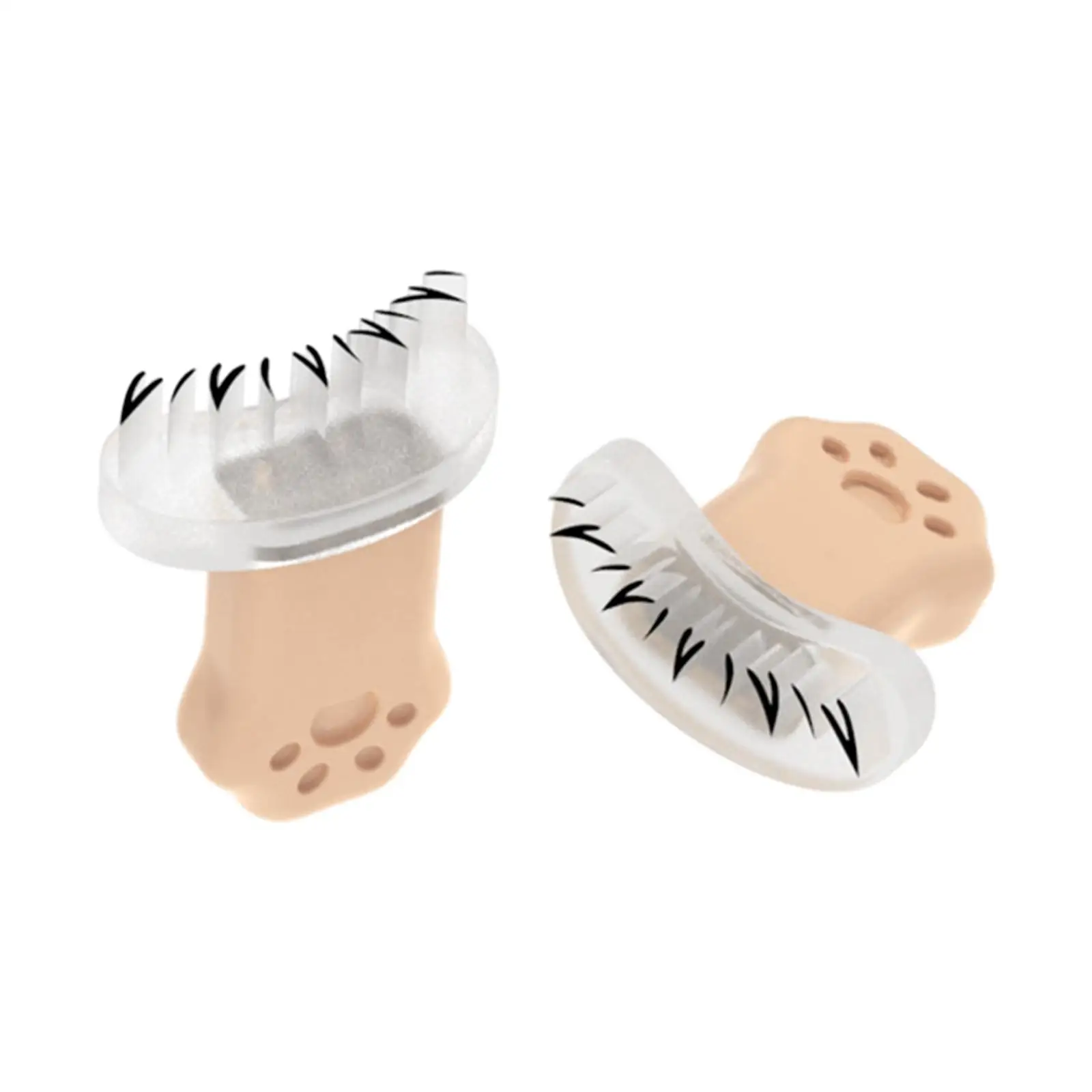 2 peças selos de cílios inferiores sob carimbo de cílios beleza olhos maquiagem