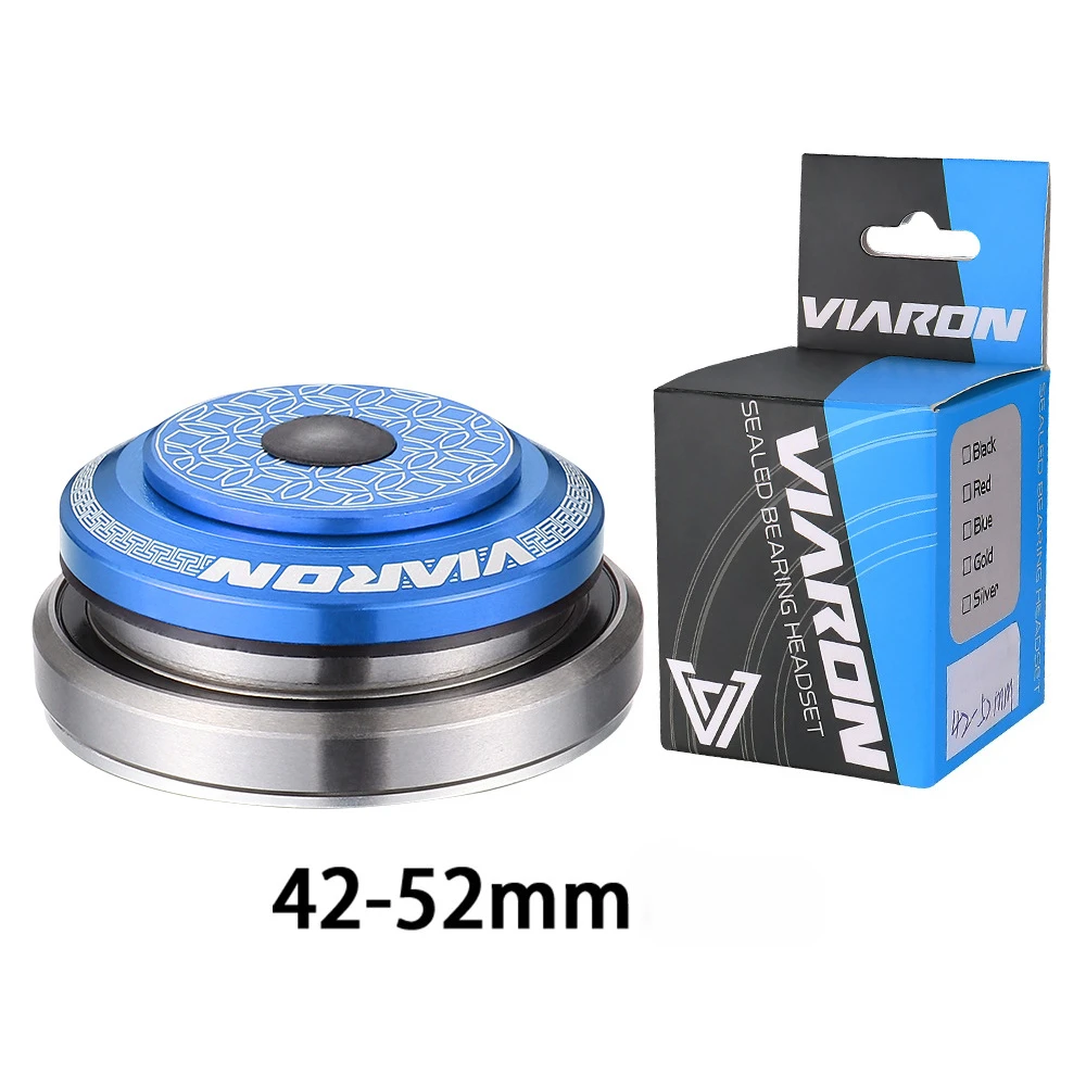 VIARON MTB Fahrrad-Steuersatzlager Rahmenkopfrohr-Zubehör Fahrradteile 34MM Gedichtetes Lager 44MM Halbintegrierte Steuersätze – Detail 12