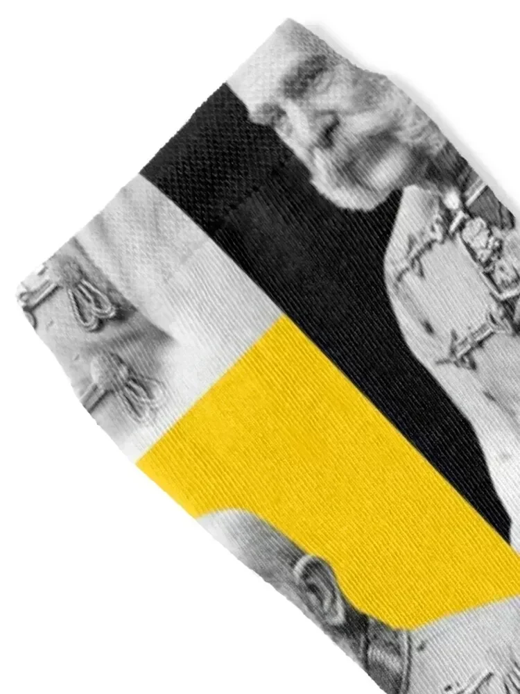 Franz Joseph I of Austria with Flag Socks Crossfit luxury Lots sports and leisure Socks Man Women's