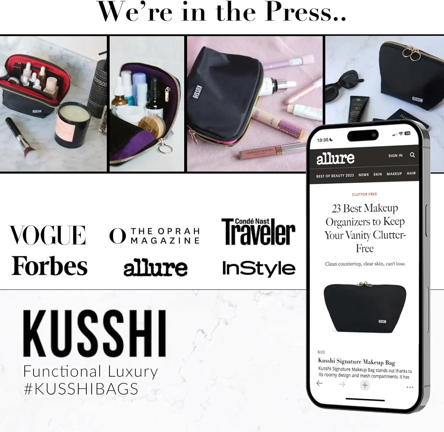 กระเป๋าแปรงแต่งหน้าซิปนีโอพรีนและกล่องดินสอสําหรับเดินทางสําหรับเครื่องมือเสริมความงาม ดินสอ แปรง และอุปกรณ์เสริมขนาดเล็ก - แปรงแต่งหน้า