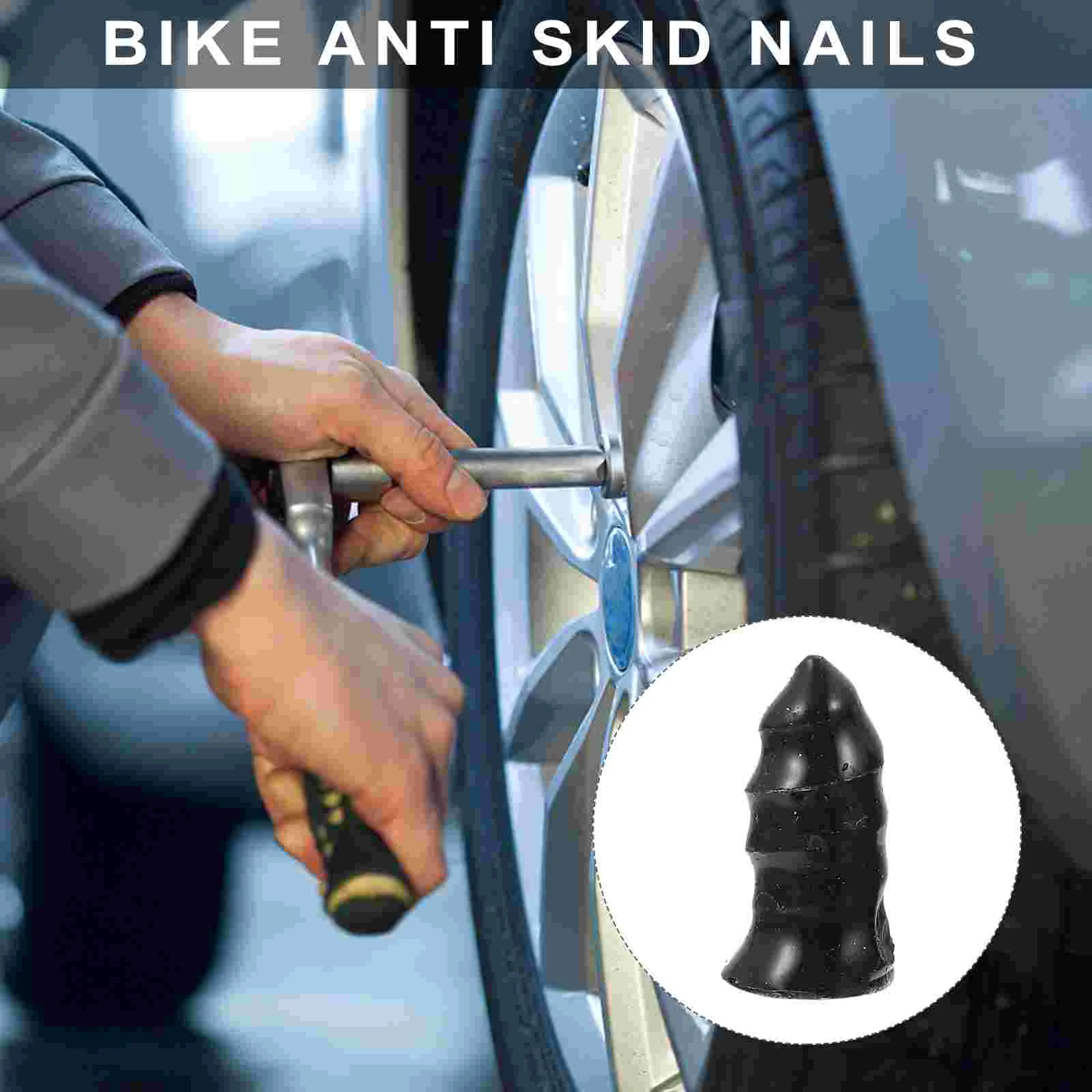 10 Pcs Tire Sealant Bike Tires Studs Wheel Spike Screws Cars Anti Skid Nails Accessories Auto Supplies