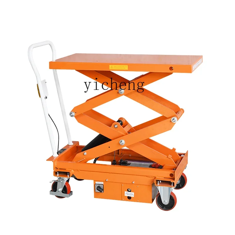 

ZK scissor lift platform hydraulic climbing car mobile elevator aerial work vehicle