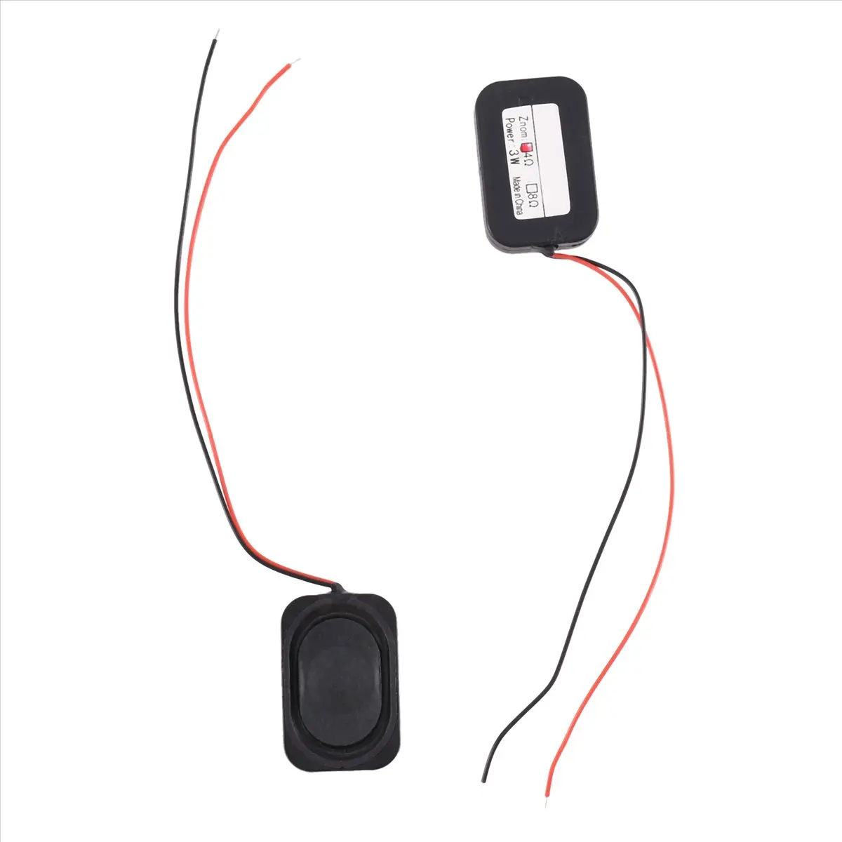 *A12R 2Pcs Mini Audio TV Speaker Driver 4 Ohm 3W Loudspeaker DIY Sound Computer Speaker for Sound System