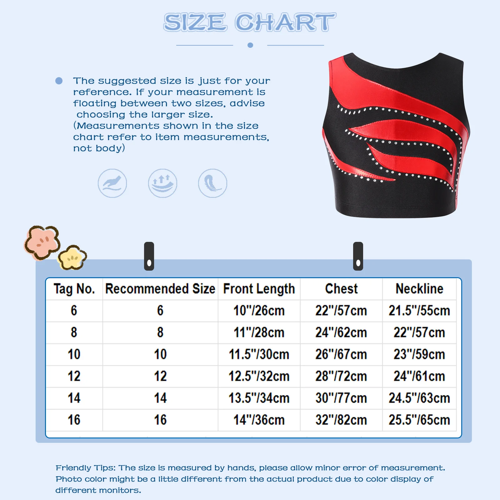 3 stks/set Kinderen Meisjes Ballet Schaatsen Outfit Mock Hals Mouwloos Kleurblok Metallic Crop Top met Shorts en Gymnastiek Turnpakje