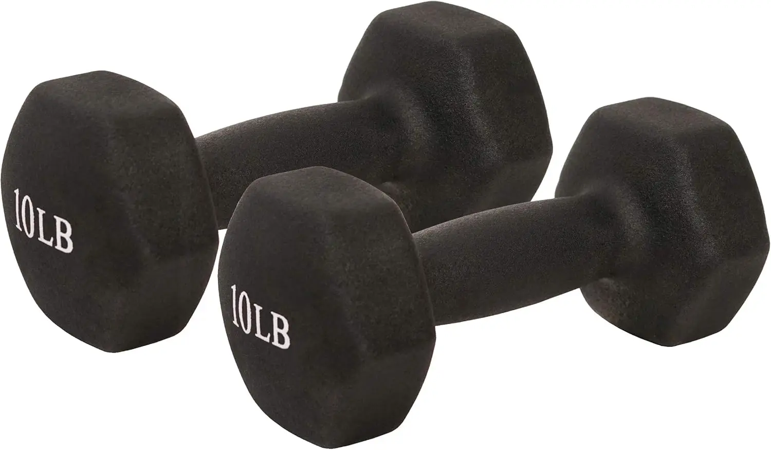 

Hex Dumbbell Set with Non-Slip Coating for Home Gym, Full Body Workout - 2LB to 10LB Pairs