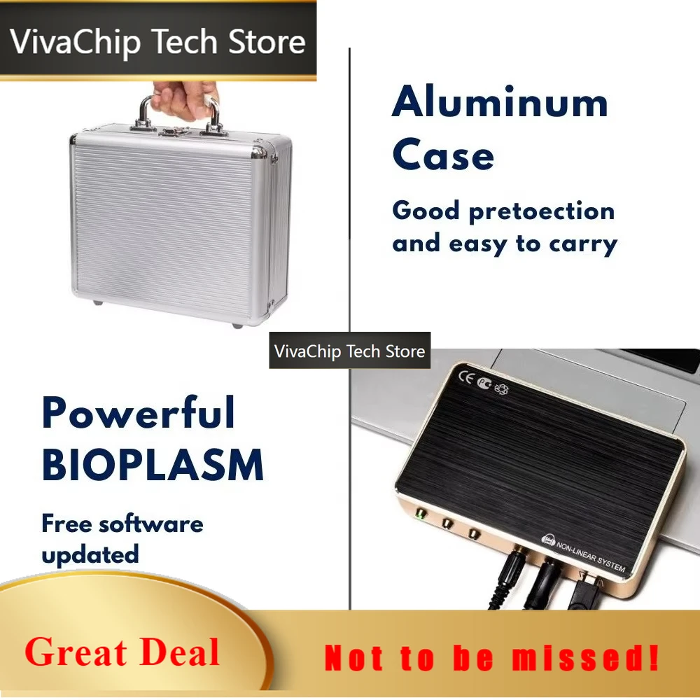 VivaCTBio Non Linear Health Scan Bioplasm Device With Software In Japanese